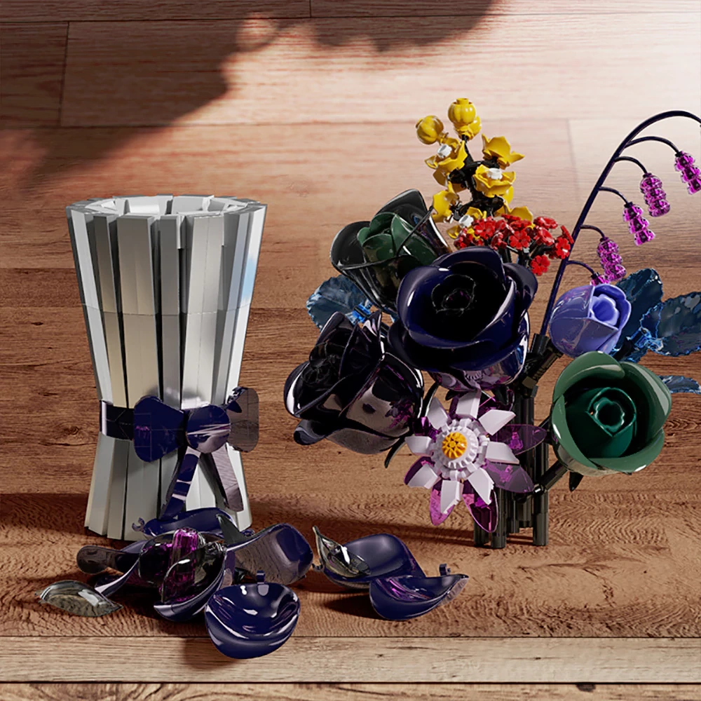 MJI 13039 FLOWER BUILDING BLOCK Creator Expert