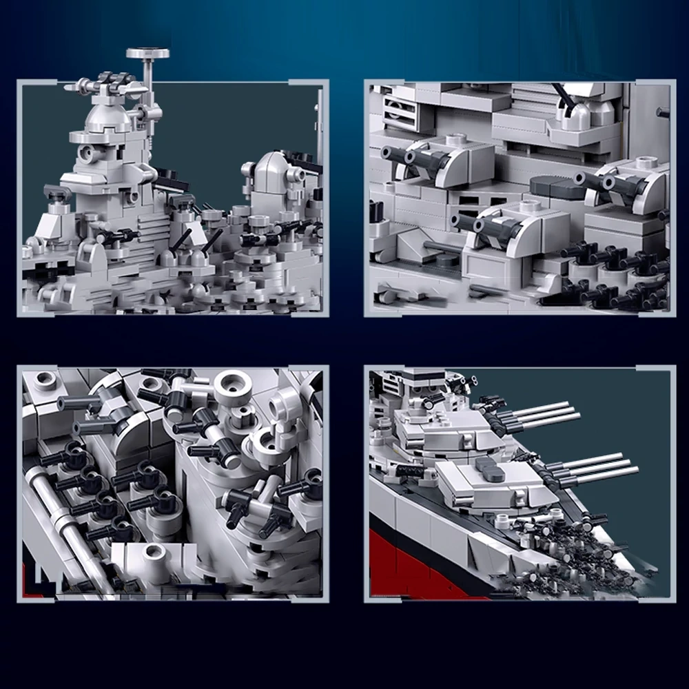 Sluban M38-B1291 USS Missouri S 1:350 Military