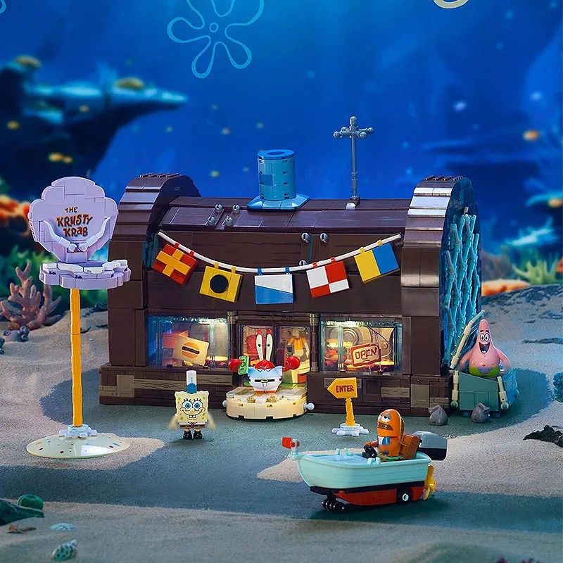 [Deal] AREA-X AB0027 SpongeBob SquarePants The Krusty Krab Restaurant Movie & Game