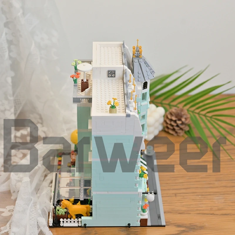 [Mini Micro Bricks] JiQing JQ10003 Grocery Store Modular Buildings