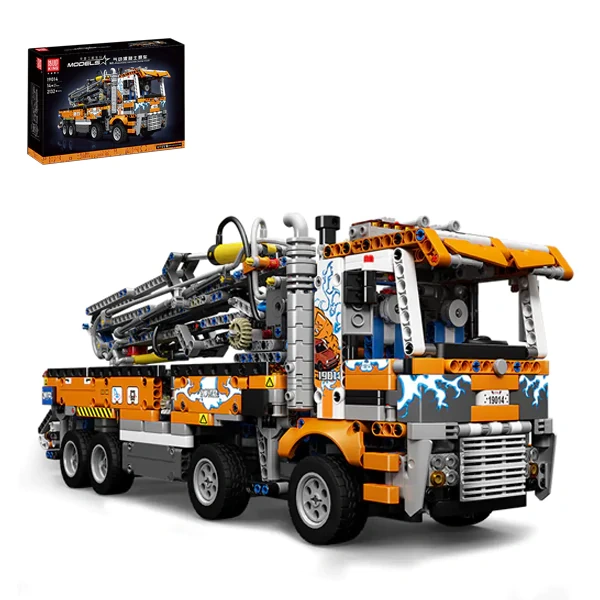 MouldKing 19014S Pneumatic Concrete Pump Truck Technic