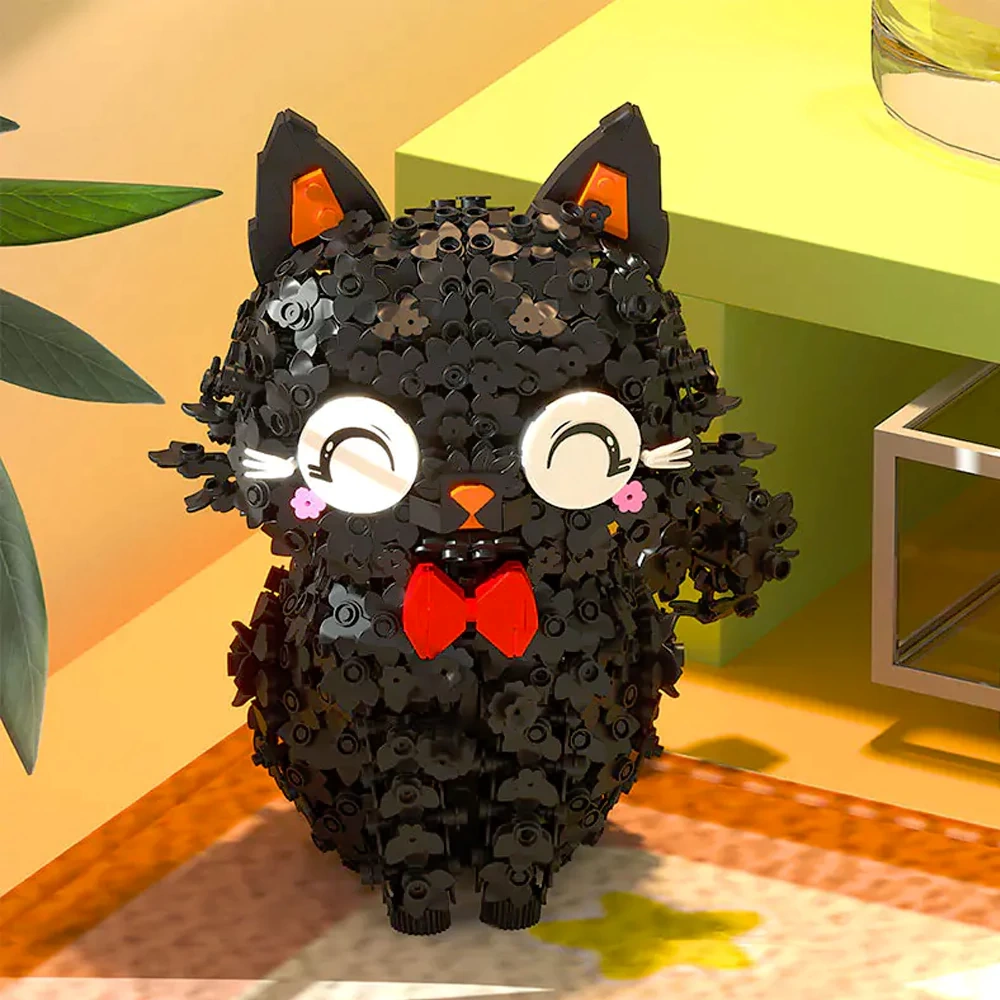 ZHEGAO 662036 Blossom Puss Creator Expert