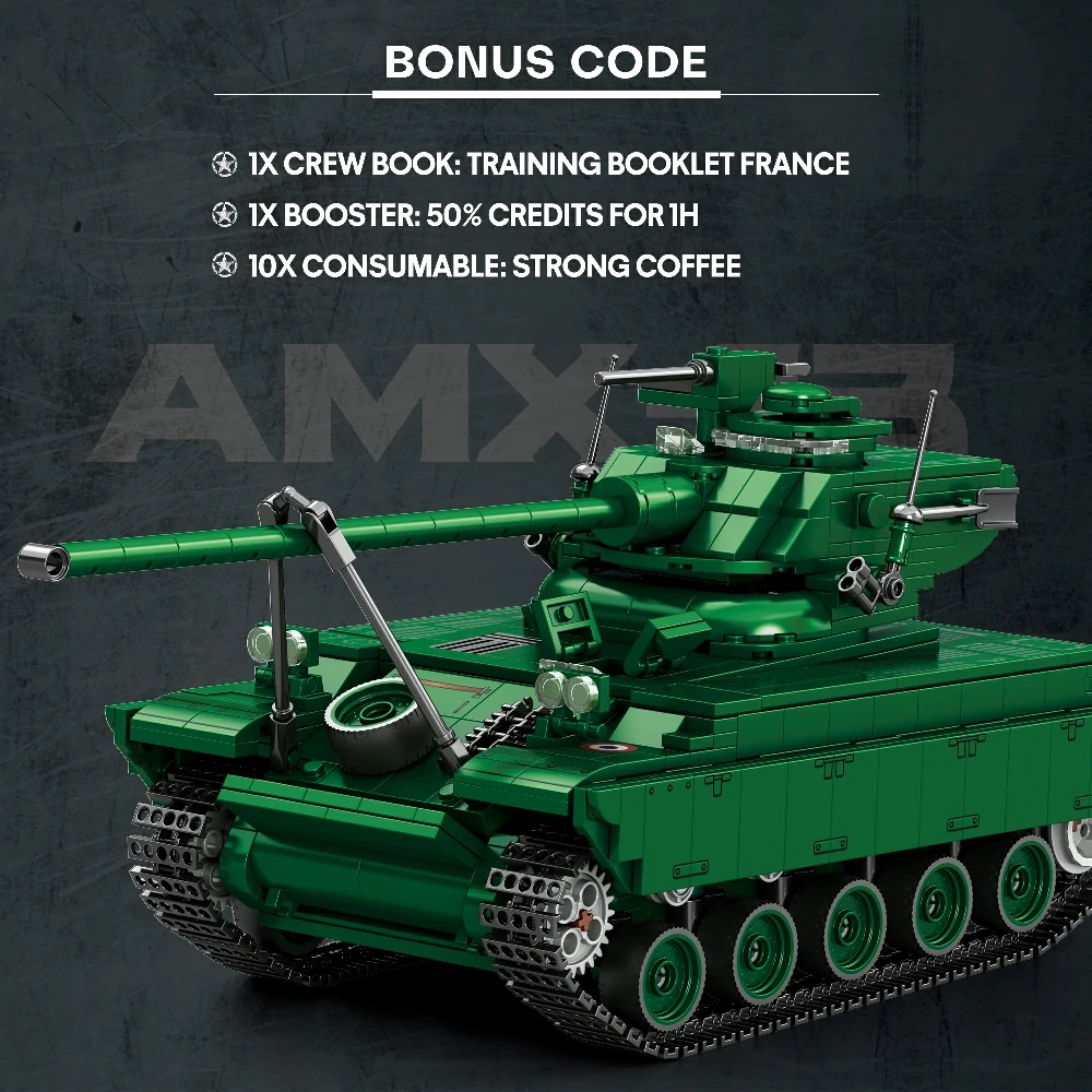 Reobrix 77033 AMX-13 World of Tanks Military