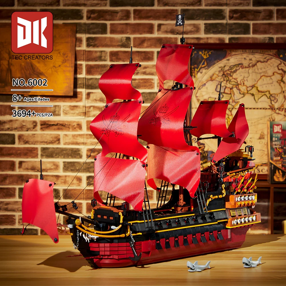 DK 6002 Queen Anne's Revenge Pirates