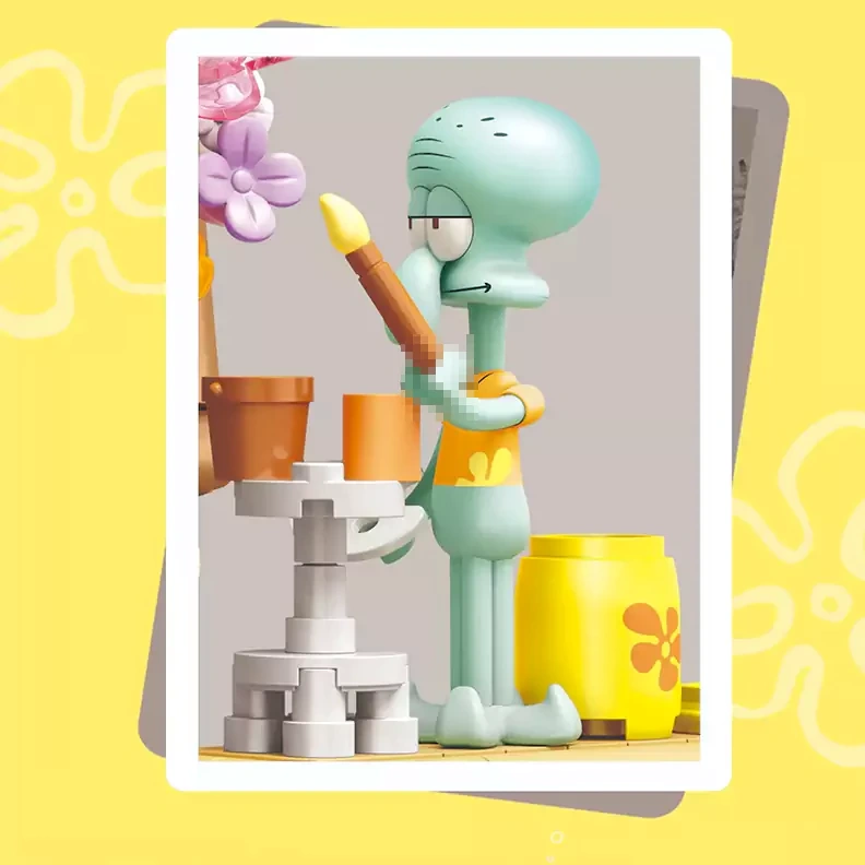 SEMBO SpongeBob SquarePants 3D Painting Movie & Game