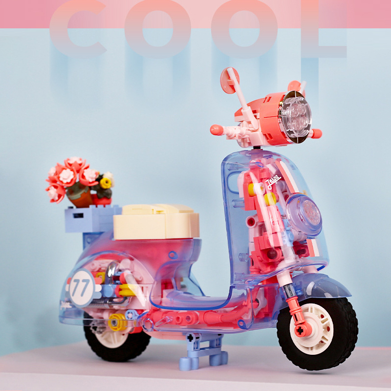 JAKI JK8325-1-3 Tide Think Creation: Transparent Scooter Technic