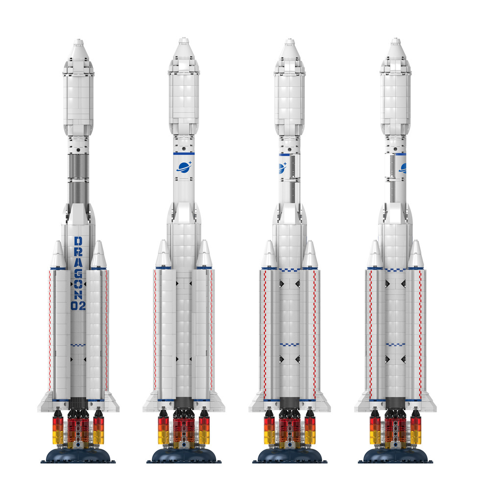 JAKI JK9103 Space Qiest：Rocket Dragon 02 City