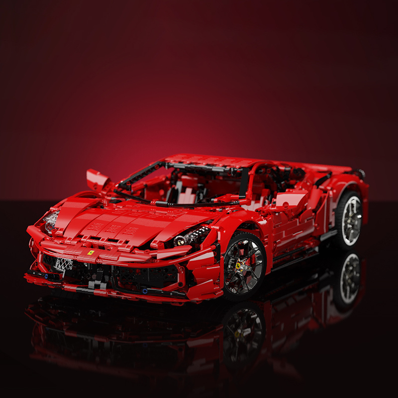 KBox 10304 Technice Red Farari 458 building blocks 3380pcs Bricks Toys For Gift from China