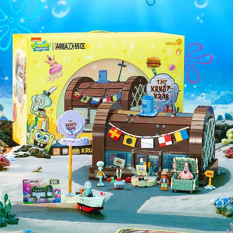 [Deal] AREA-X AB0027 SpongeBob SquarePants The Krusty Krab Restaurant Movie & Game