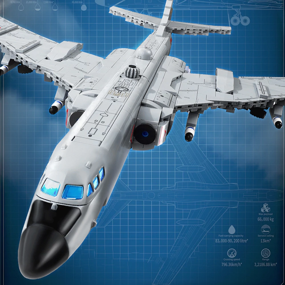 Keeppley 23032 H-6K Bomber Military