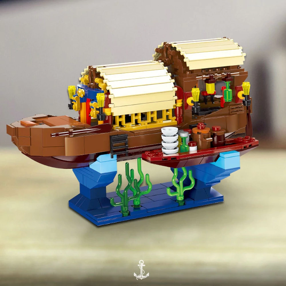 XINGBAO XB-18013 Ancient Chinese Boat Technic