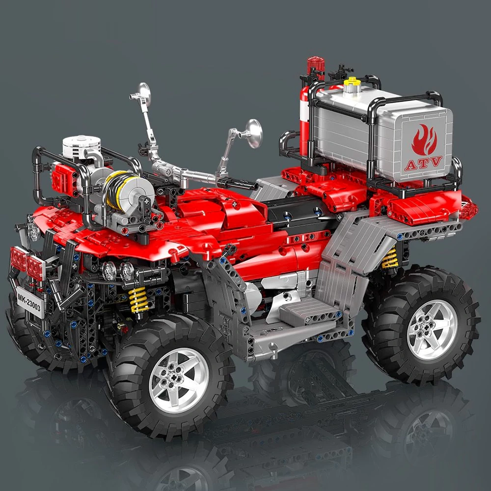 MouldKing 23003 ATV Firefighting Vehicle Technic