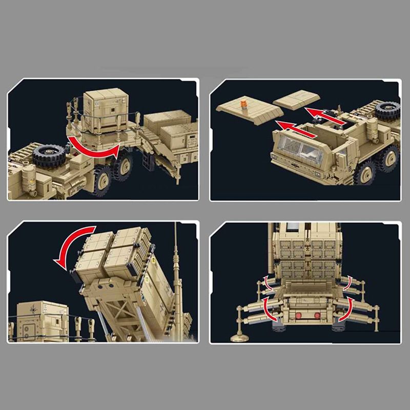 Panlos 628014 M983 Missile Truck Military