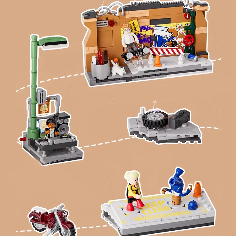 Funwhole F9069 American Street Series Street Dance Creator Expert