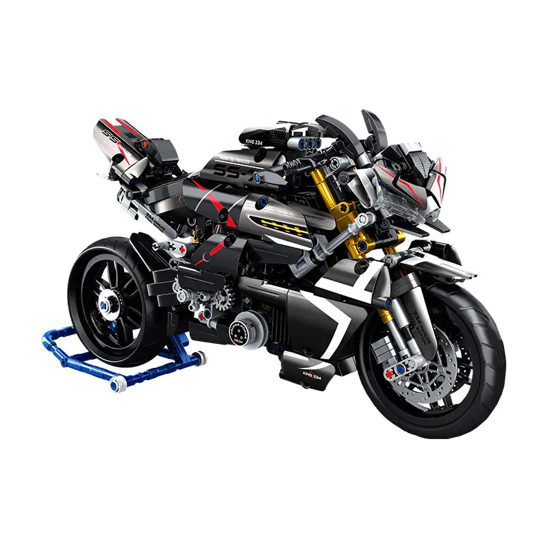 Panlos 672007 Technic 1:6 Suzuki B-King motorcycle Building Blocks 1056±pcs Bricks From China .
