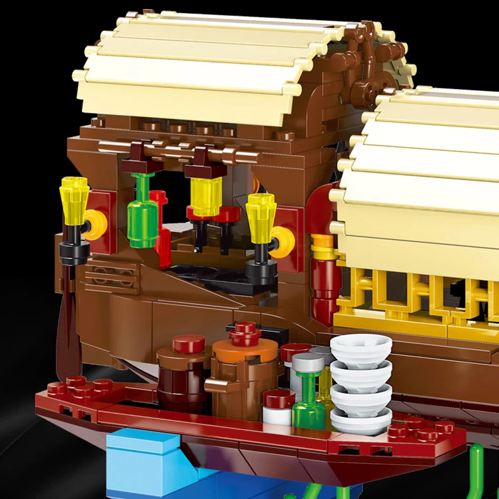 XINGBAO XB-18013 Ancient Chinese Boat Technic
