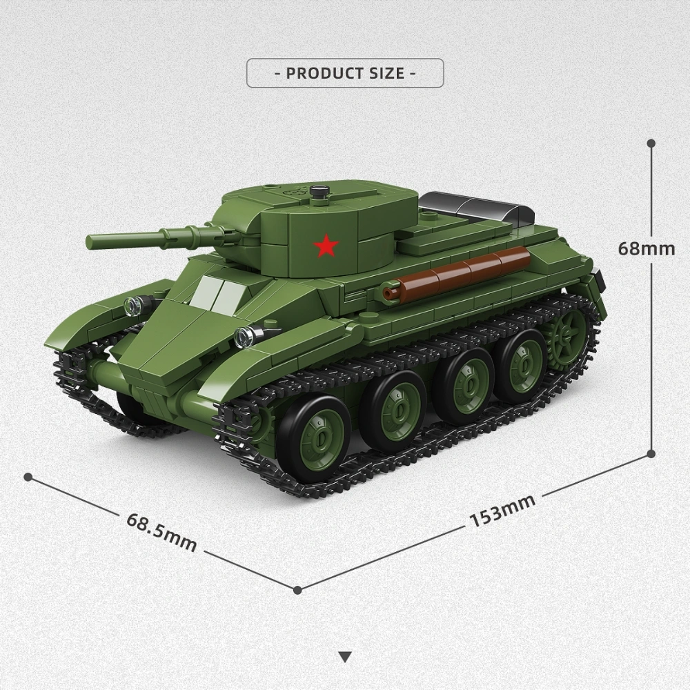 ThirdParty 300006 BT-5 Light Tank Military