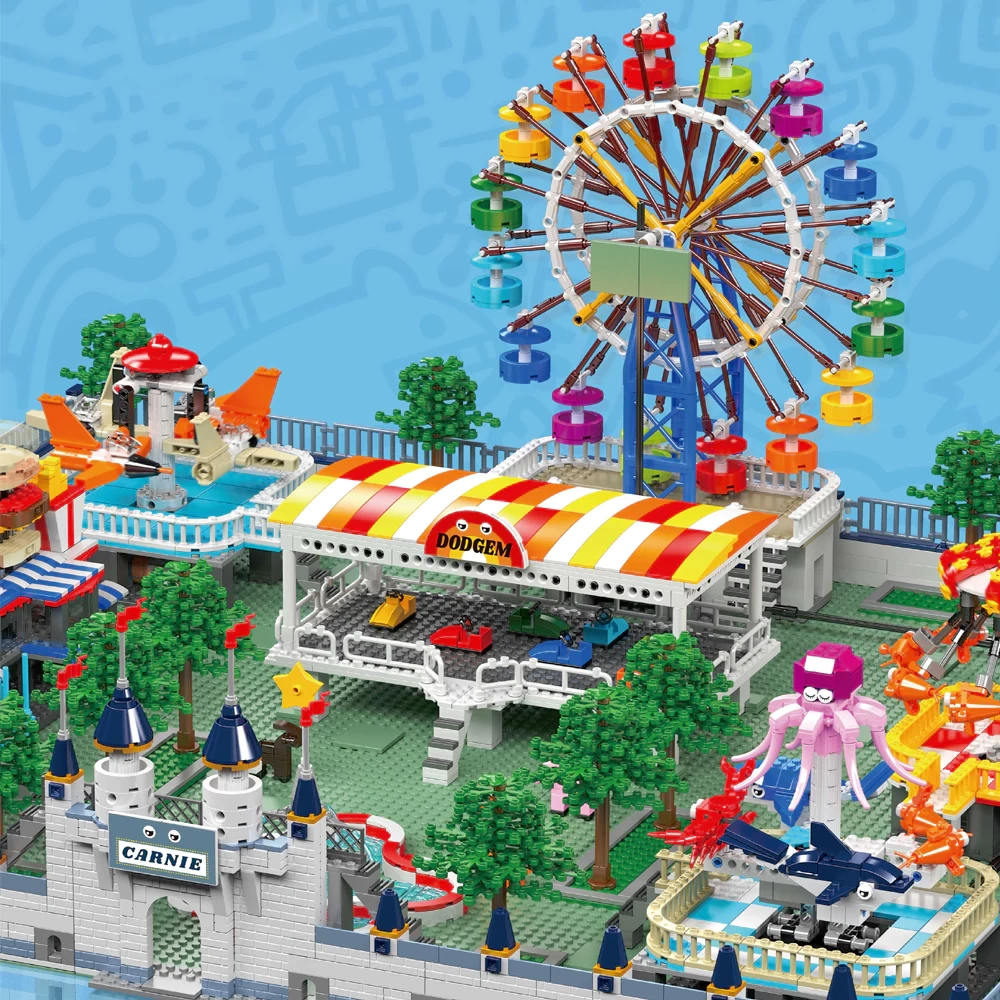 MouldKing 11022 MK AMUSEMENT PARK Creator Expert