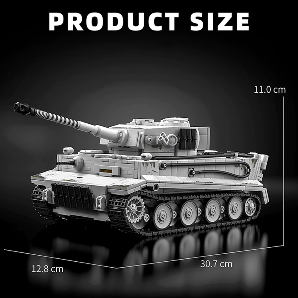 12GO 97012 TIGER TANK NO.04S Military