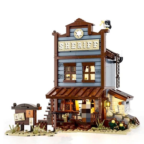 [Pre-sale] FUNWHOLE F9026 Old West Sheriff's Office Modular Buildings Europe Warehouse Express