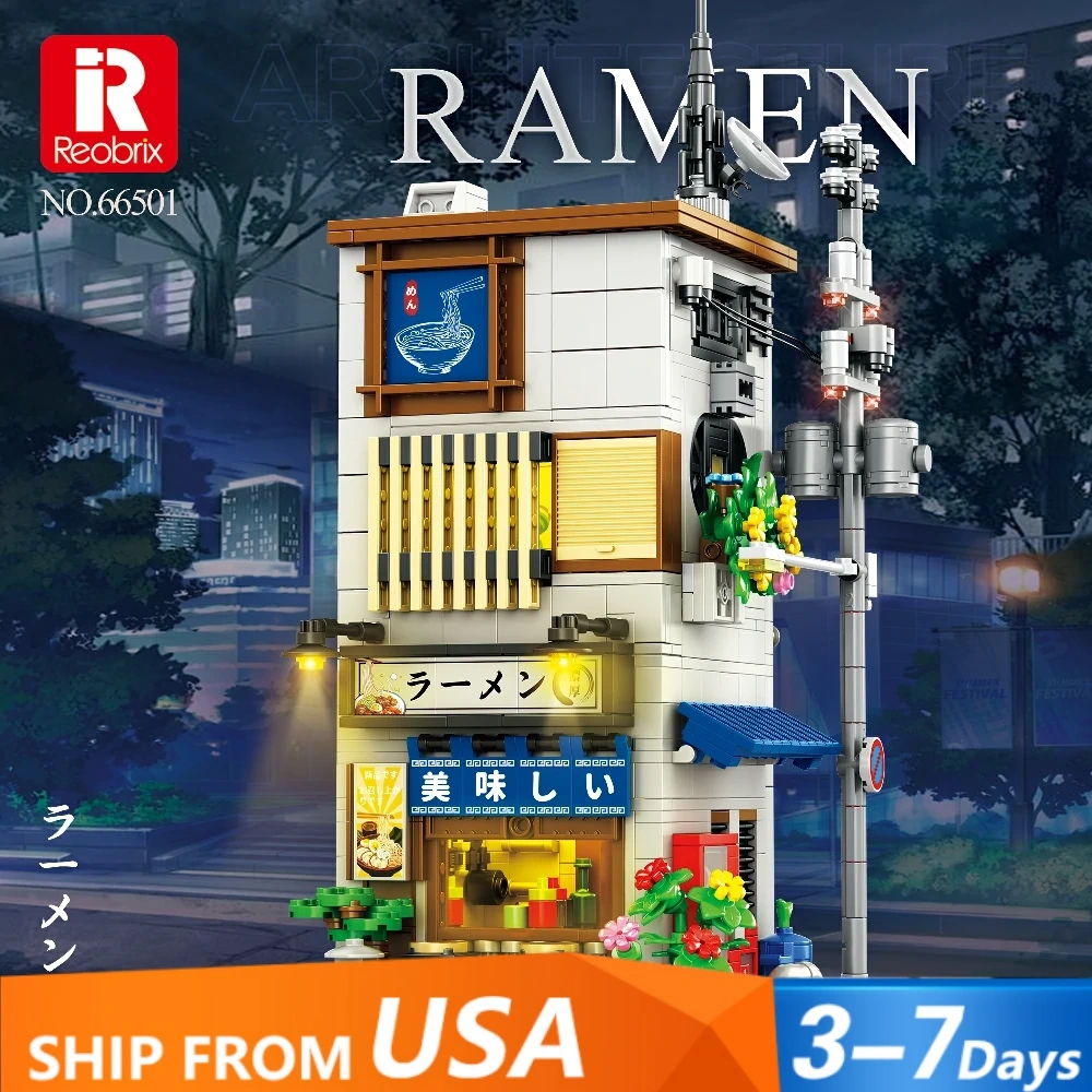 [Pre-sale] Reobrix 66501 RAMEN Modular Buildings US Warehouse Express