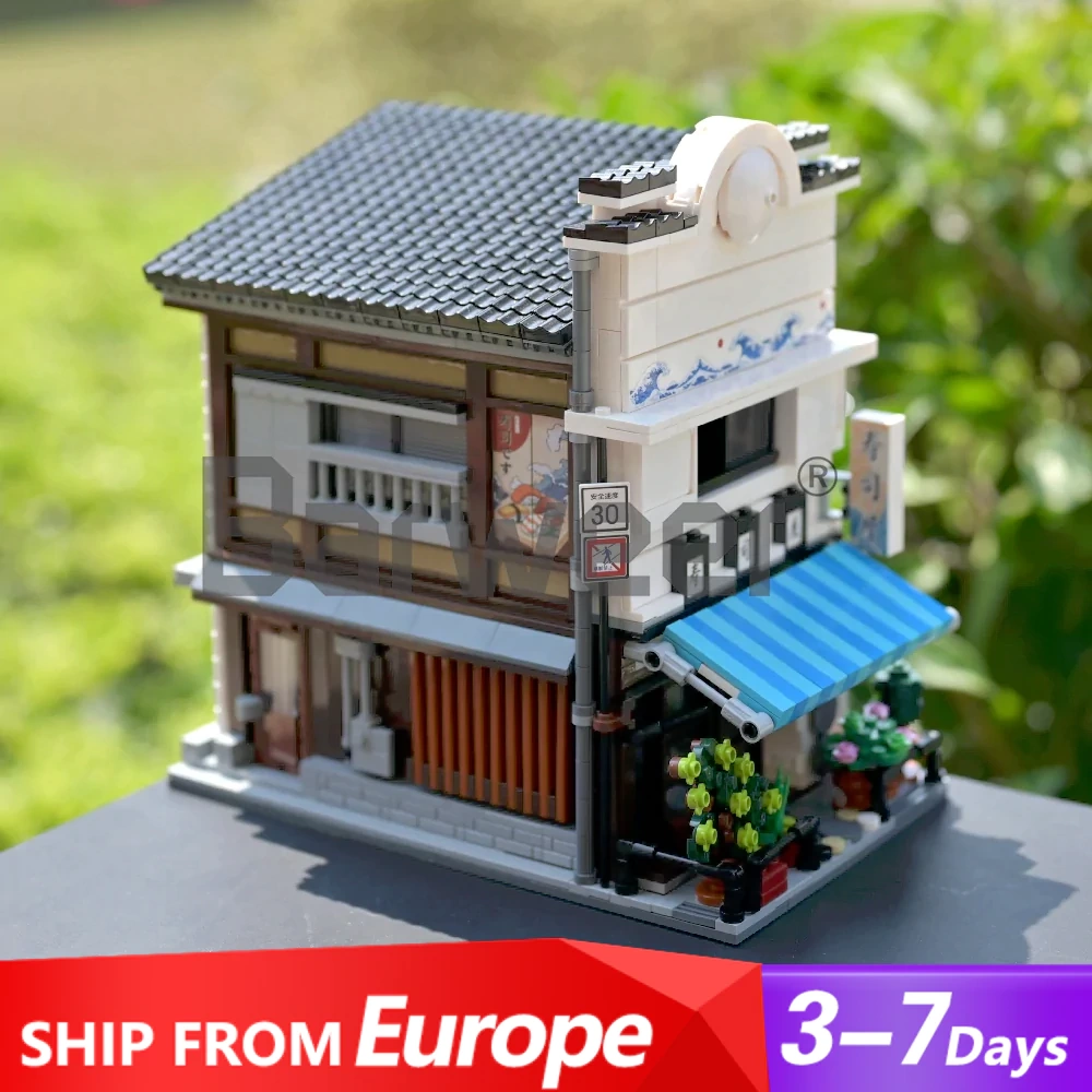 CaDA C66018 Japanese Style Sushi Restaurant Modular Buildings Europe Warehouse Express