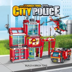 T2085 Fire Station 853±pcs