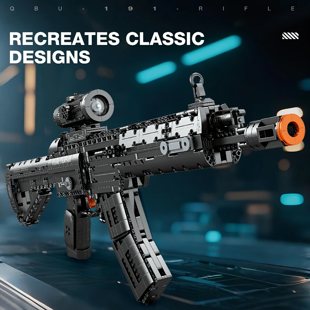Reobrix 77024 QBU-191 RIFLE Military