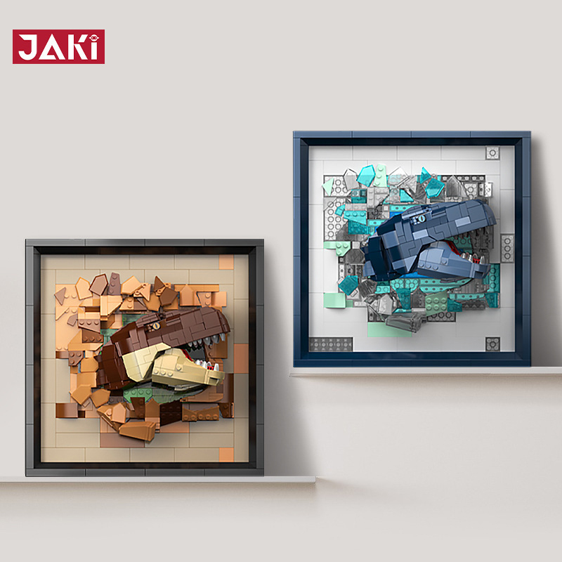 JAKI JK5301 JK5302 Dinosaur Painting Hanging Tyrannosaurus Creator