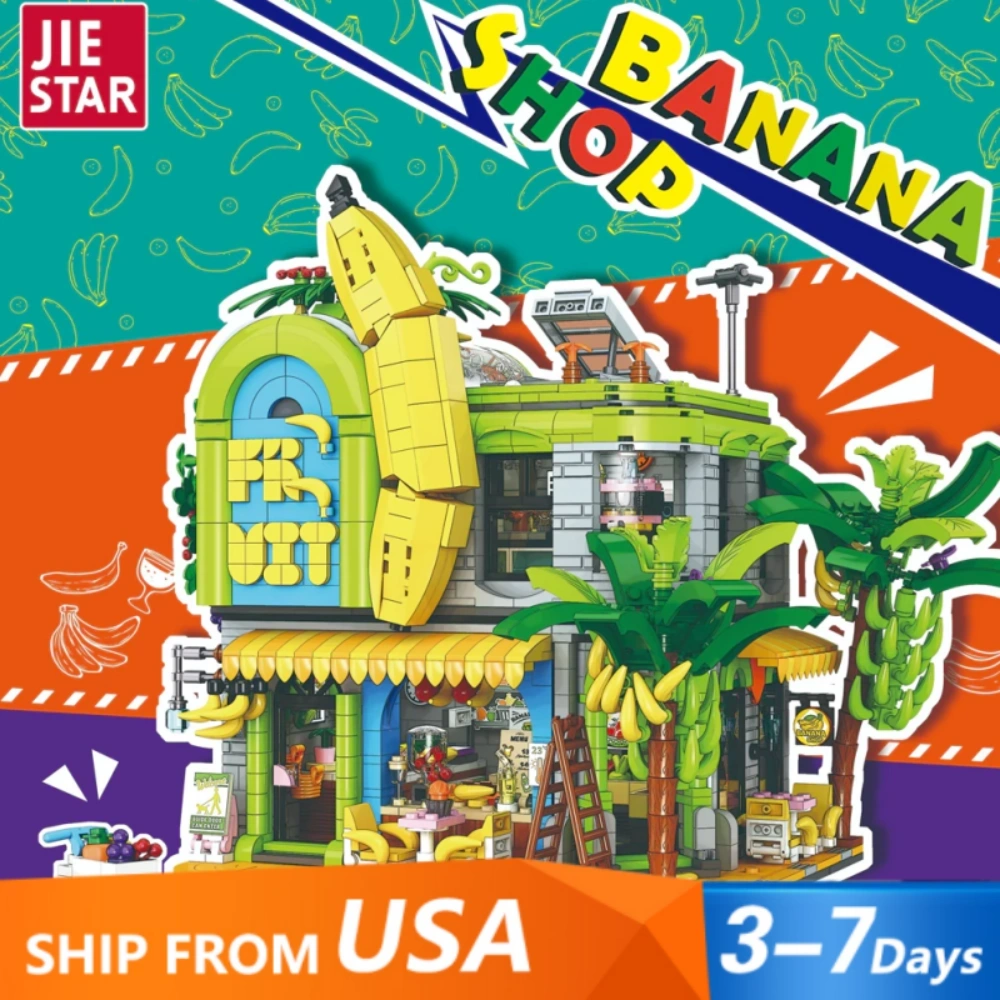 [Pre-sale] JIESTAR JJ9083 Banana Shop Modular Buildings US Warehouse Express