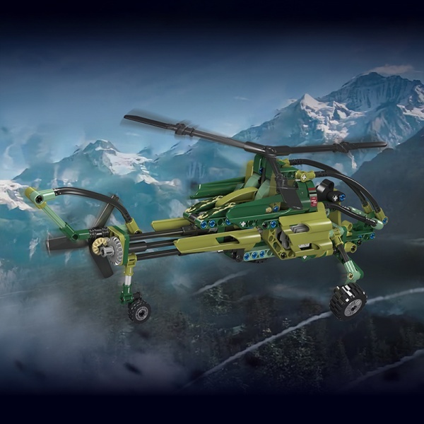 MouldKing 24052 Exploration Helicopter Technic