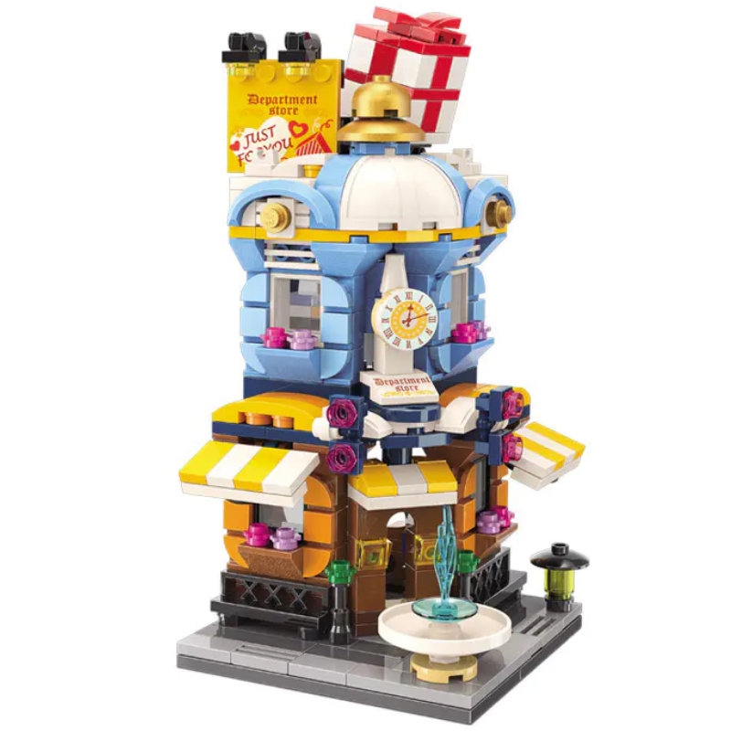 Keeppley Colorful Street Scenery Modular Buildings