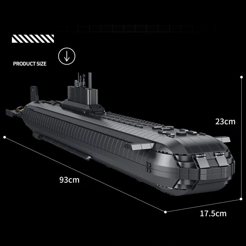 [Pre-sale] Panlos 628020 Project 941 Shark Typhoon Class Nuclear Submarine Military