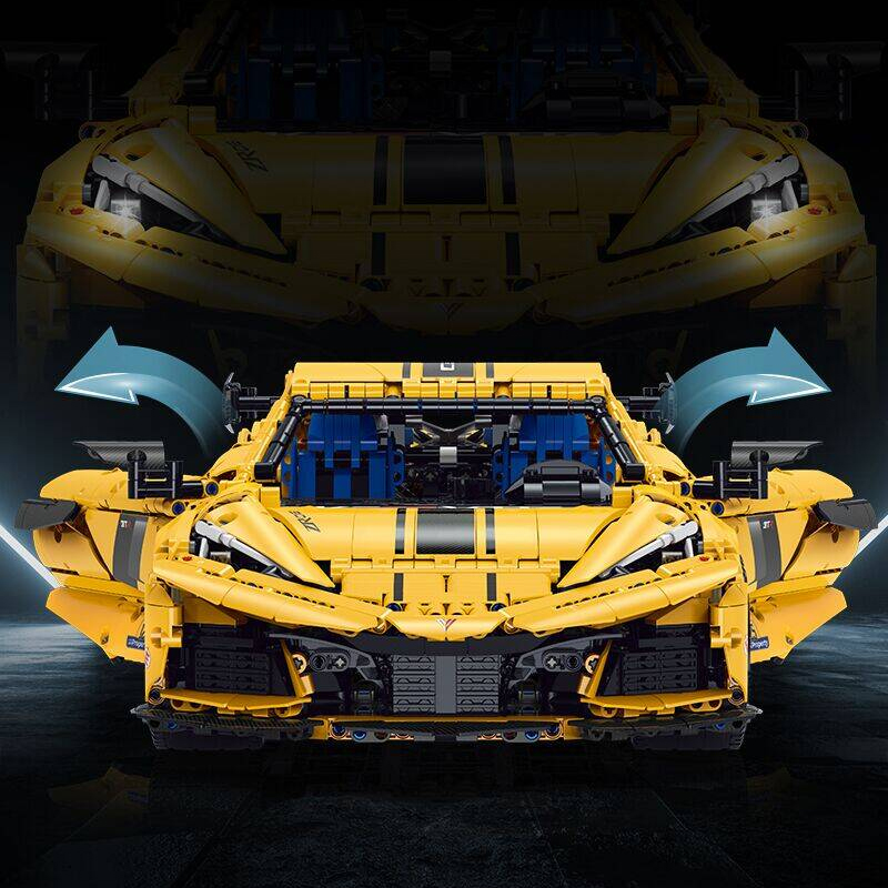LEGO MOC GULY 10622 1: 8 supercar series - Corvette Technic