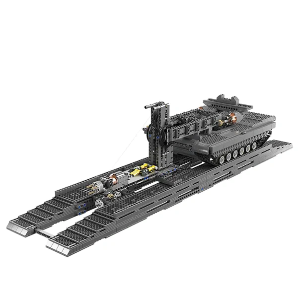 [With Motor] MouldKing 20029 Bridge Laying Vehicle Technic