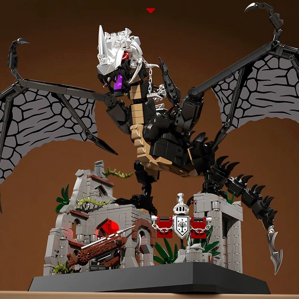 12GO 99002 Black DRAGON Monster Dinosaur
