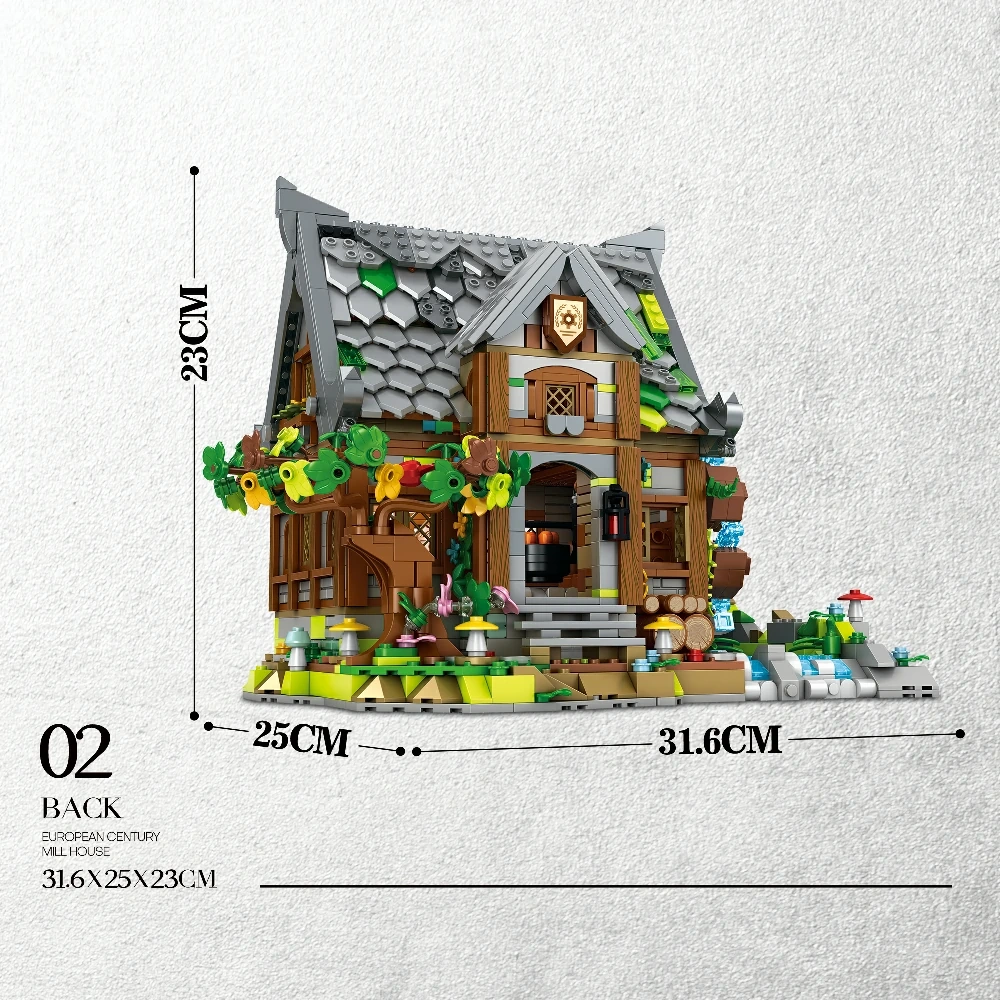 Reobrix 66045 MILL HOUSE Modular Buildings