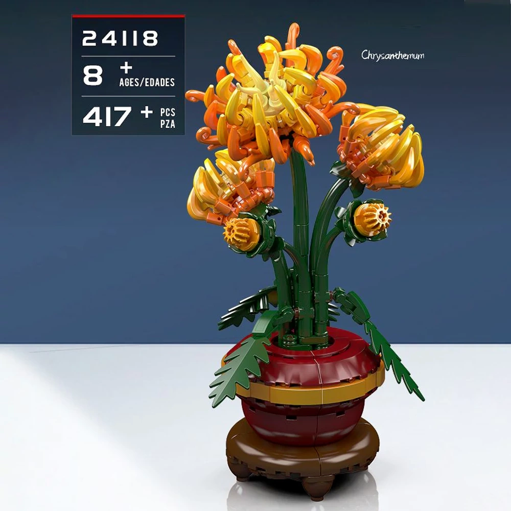 MouldKing 24118 Chrysanthemum Creator Expert