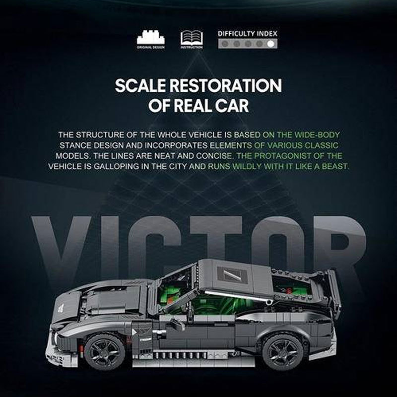 Reobrix 11028 Creator Expert Series Aston Martin Victor Building Blocks 1638pcs Bricks Toys Model Ship From China