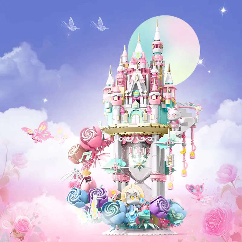 [Pre-sale] SEMBO 611108 Flower Castle Creator Expert