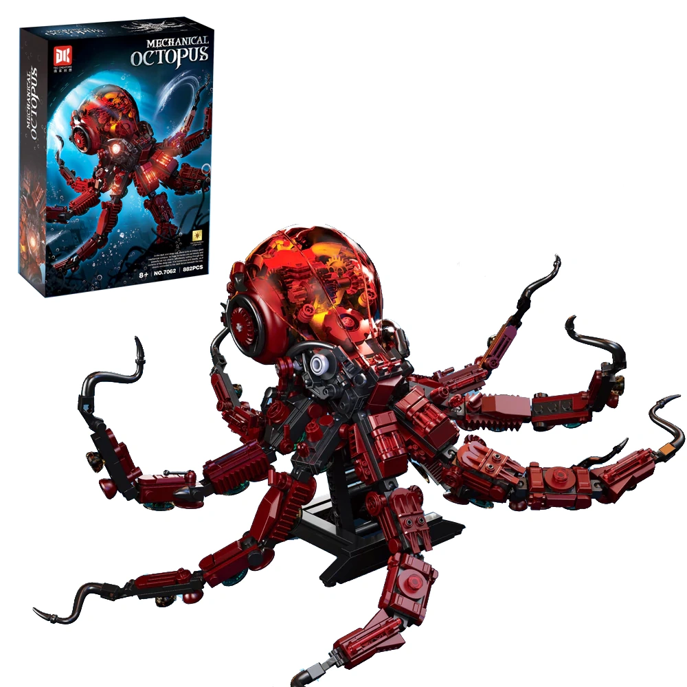 [Pre-sale] DK 7062 Mechanical Octopus Creator Expert