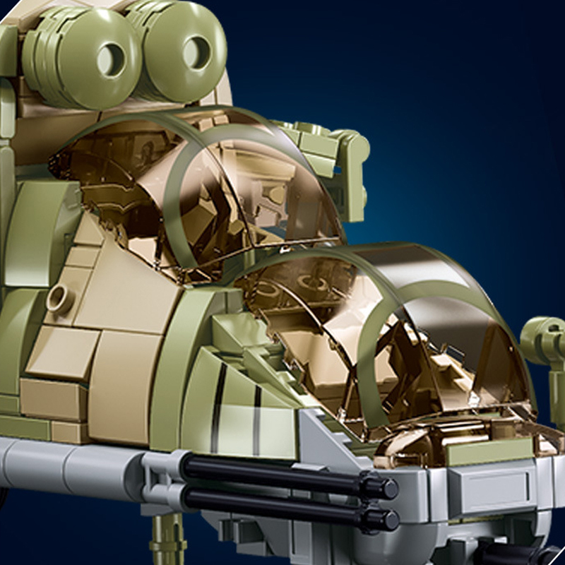 Sluban M38-B1137 MI-24S Armed Transport Helicopter Military