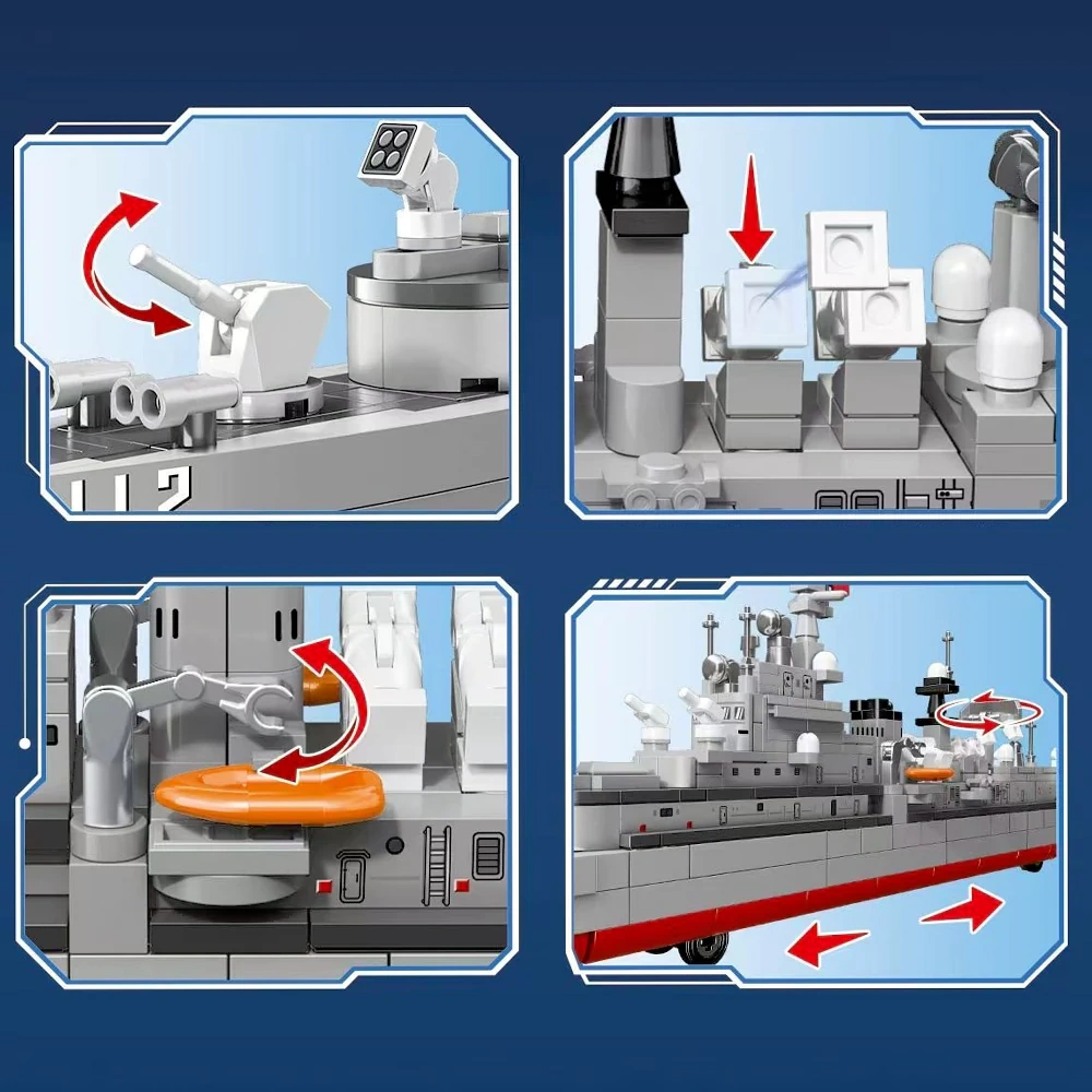 SEMBO 208047 Harbin Destroyer Military