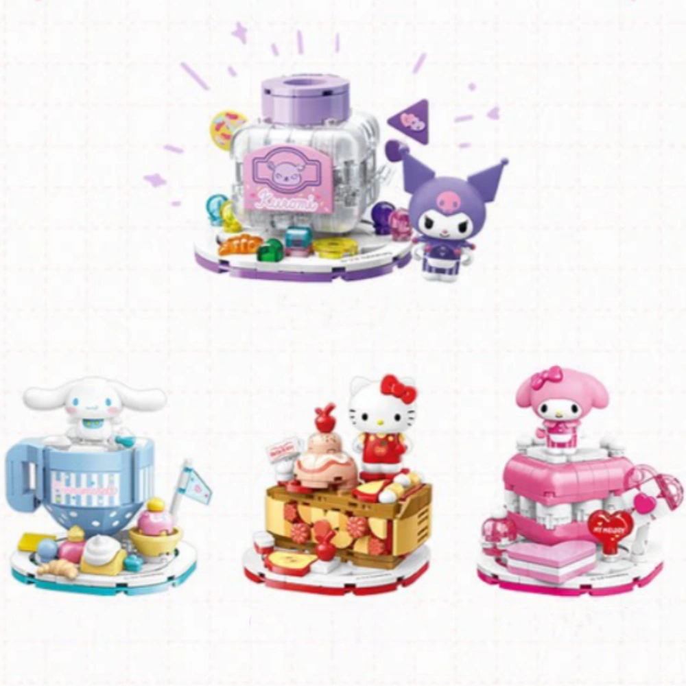 Keeppley K20882 Sanrio Potted Plant Four In One Movie