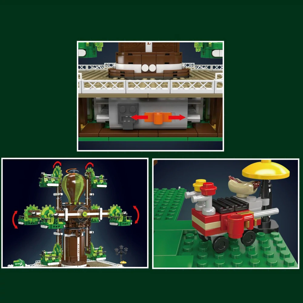 MouldKing 11026 Nature's Tree Windmill Creator Expert