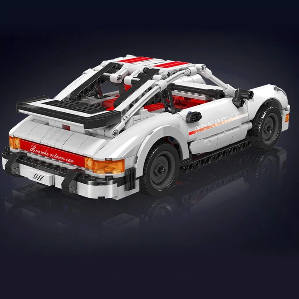 MouldKing 15063 911 Pullback Car Technic