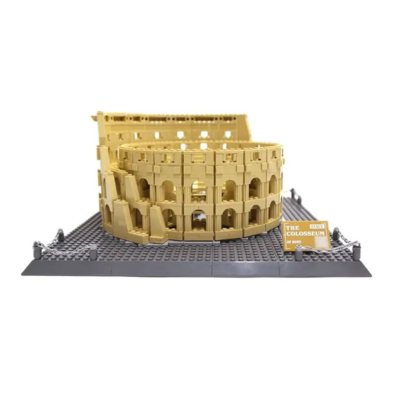 Wange 5225 Creator Expert Series The Colosseum of Rome Building Blocks 1758pcs Bricks Toys Model Ship From China