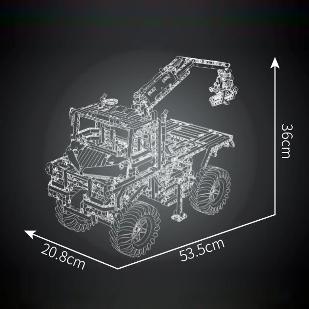 MouldKing 17038 ALL-TERRAIN TRUCK Technic