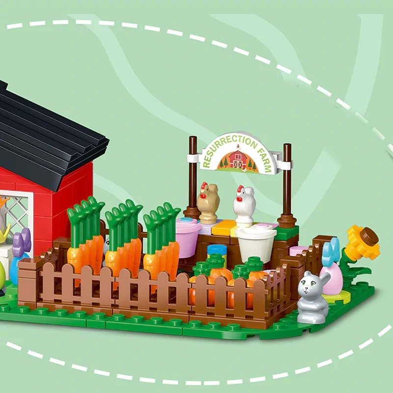 XMORK 20205 EASTER FARM PARTY 3IN1 Creator Expert