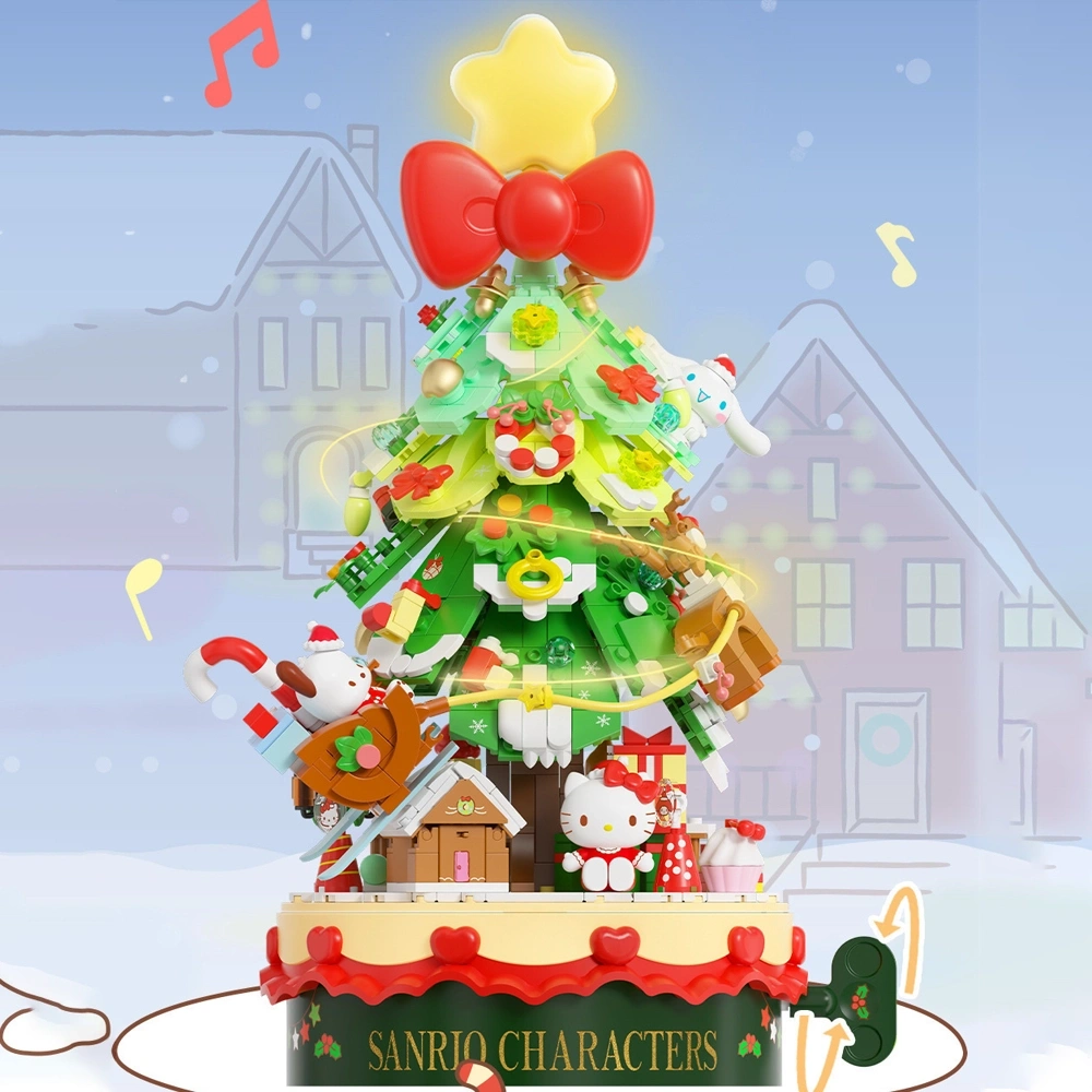 WONDER MOON 803307 HelloKitty Glowing Christmas Tree Christmas